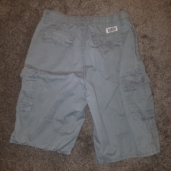 Oshkosh B'gosh Kids Cargo Shorts 14 Green. - Picture 3 of 5